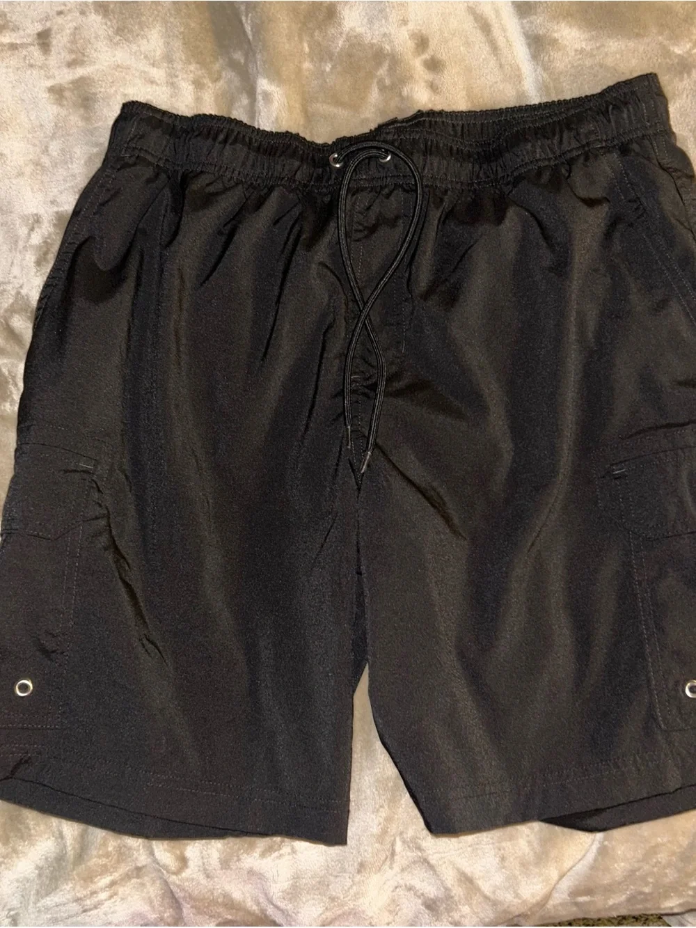 George Black Men's Cargo Swim Shorts with Drawstring